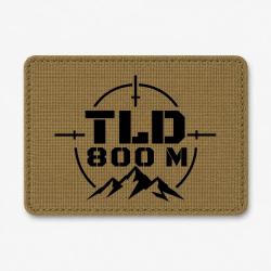 Patch Tir Sportif - TLD 800 m&egrave;tres - Coyote / Noir