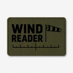 Patch Tir Sportif - Wind Reader - Manche &agrave; air - Olive / Noir