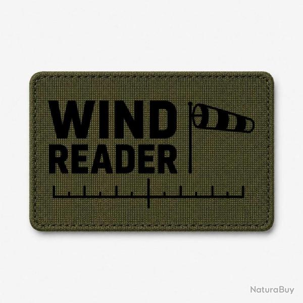 Patch Tir Sportif - Wind Reader - Manche � air - Olive / Noir