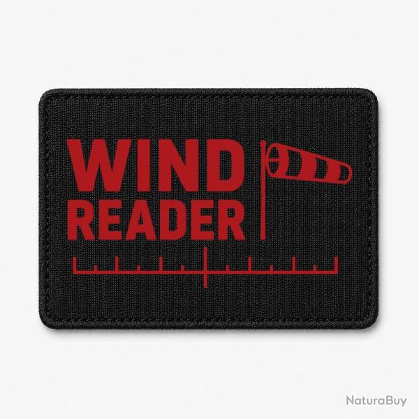 Patch Tir Sportif - Wind Reader - Manche � air - Noir / Orange