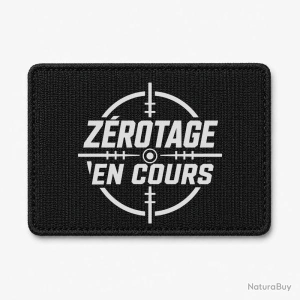 Patch Tir Sportif - Z�rotage en cours - Noir / Blanc