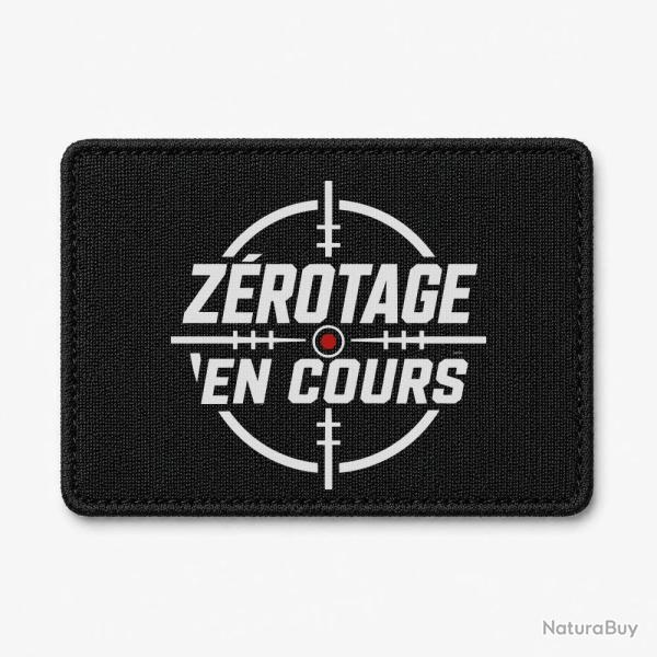Patch Tir Sportif - Z�rotage en cours - Noir / Orange