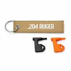 T&eacute;moin de chambre vide .204 Ruger - Kaki / Blanc