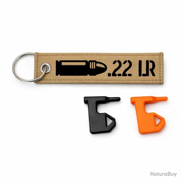 T�moin de chambre vide .22 LR - Kaki / Noir