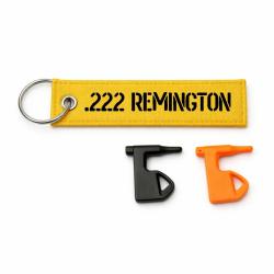 T&eacute;moin de chambre vide .222 Remington - Jaune / Noir