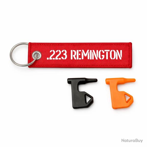 T�moin de chambre vide .223 Remington - Rouge / Blanc