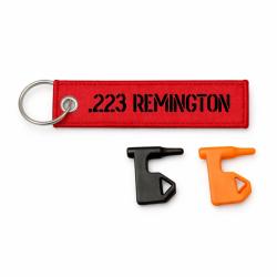 T&eacute;moin de chambre vide .223 Remington - Rouge / Noir
