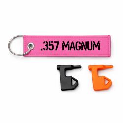 T&eacute;moin de chambre vide .357 Magnum - Rose / Noir