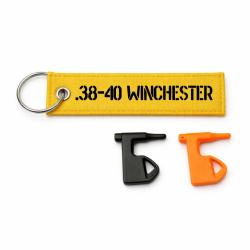 T&eacute;moin de chambre vide .38-40 Winchester - Jaune / Noir