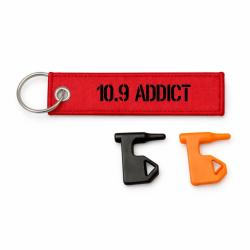 T&eacute;moin de chambre vide 10.9 Addict - Rouge / Noir