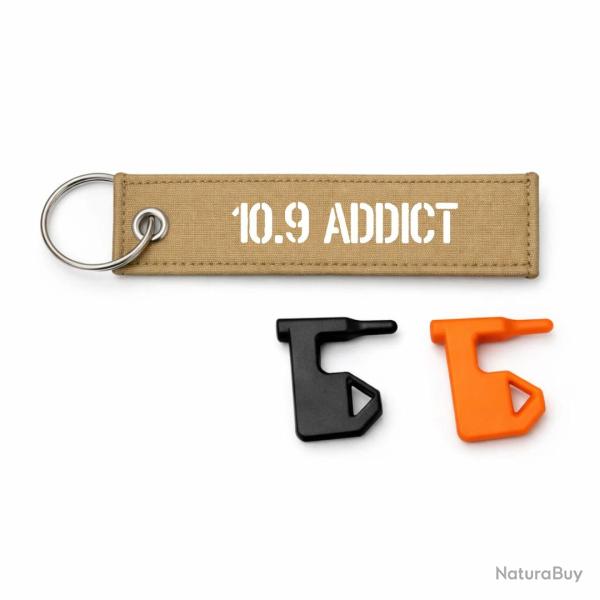 T�moin de chambre vide 10.9 Addict - Kaki / Blanc