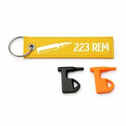 T&eacute;moin de chambre vide 223 Rem - Jaune / Blanc