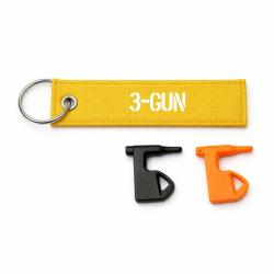 T&eacute;moin de chambre vide 3-Gun - Jaune / Blanc