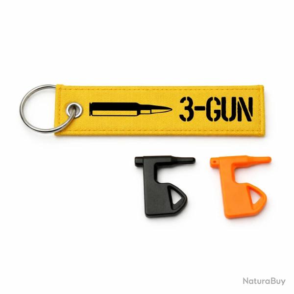 T�moin de chambre vide 3-Gun Cartouche - Jaune / Noir