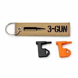 T&eacute;moin de chambre vide 3-Gun Cartouche - Kaki / Noir