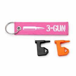 T&eacute;moin de chambre vide 3-Gun Cartouche - Rose / Blanc