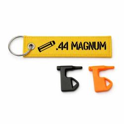 T&eacute;moin de chambre vide .44 Magnum - Jaune / Noir