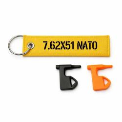 T&eacute;moin de chambre vide 7.62&times;51 NATO - Jaune / Noir