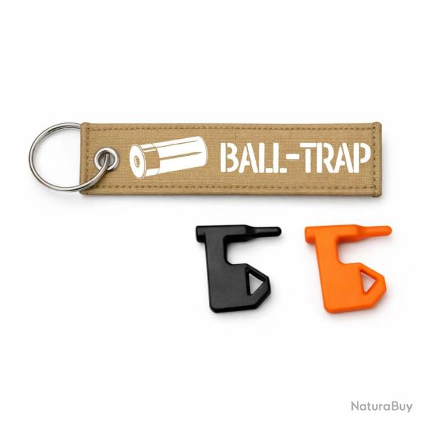 T�moin de chambre vide Ball-Trap - Cartouche - Kaki / Blanc