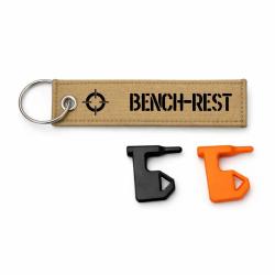 T&eacute;moin de chambre vide Bench-Rest Cible - Kaki / Noir
