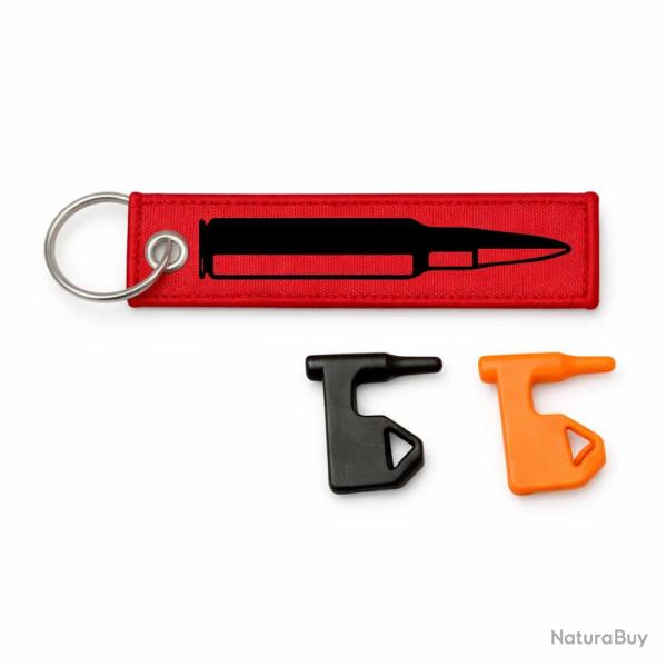 T�moin de chambre vide Cartouche - Rouge / Noir