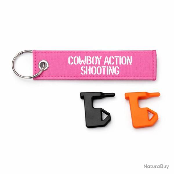 T�moin de chambre vide Cowboy Action Shooting - Rose / Blanc