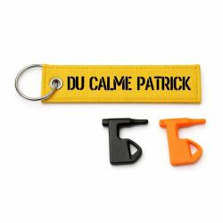 T&eacute;moin de chambre vide Du Calme Patrick, C'est S&eacute;curis&eacute; - Jaune / Noir