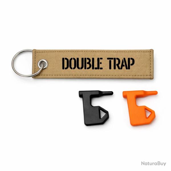 T�moin de chambre vide Double Trap - Kaki / Noir