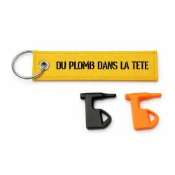 T&eacute;moin de chambre vide Du Plomb Dans La T&ecirc;te - Jaune / Noir