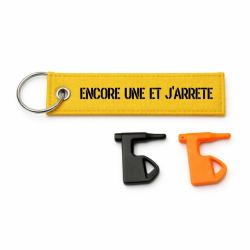 T&eacute;moin de chambre vide Encore Une Et J'arr&ecirc;te - Jaune / Noir