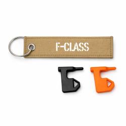 T&eacute;moin de chambre vide F-Class - Kaki / Blanc