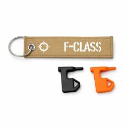 T&eacute;moin de chambre vide F-Class Cible - Kaki / Blanc