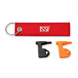 T&eacute;moin de chambre vide ISSF - Rouge / Blanc