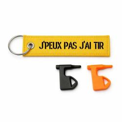 T&eacute;moin de chambre vide J'peux Pas, J'ai Tir - Jaune / Noir
