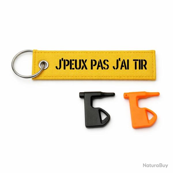 T�moin de chambre vide J'peux Pas, J'ai Tir - Jaune / Noir