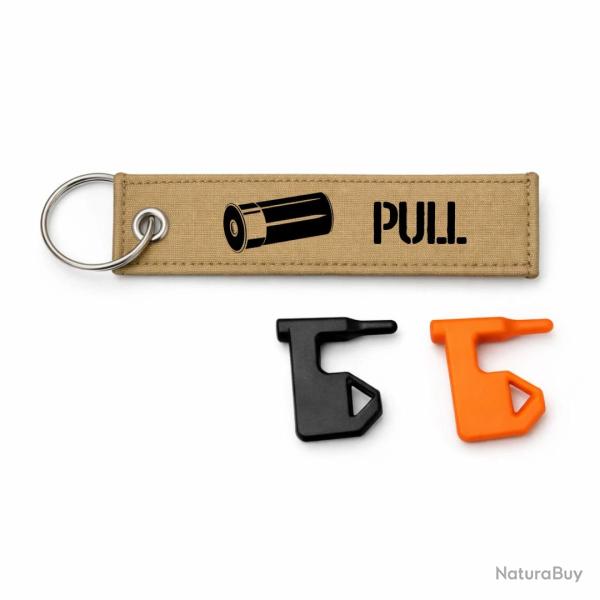 T�moin de chambre vide Pull - Kaki / Noir