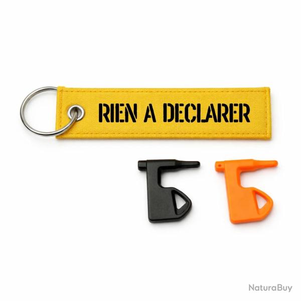 T�moin de chambre vide Rien � D�clarer - Jaune / Noir