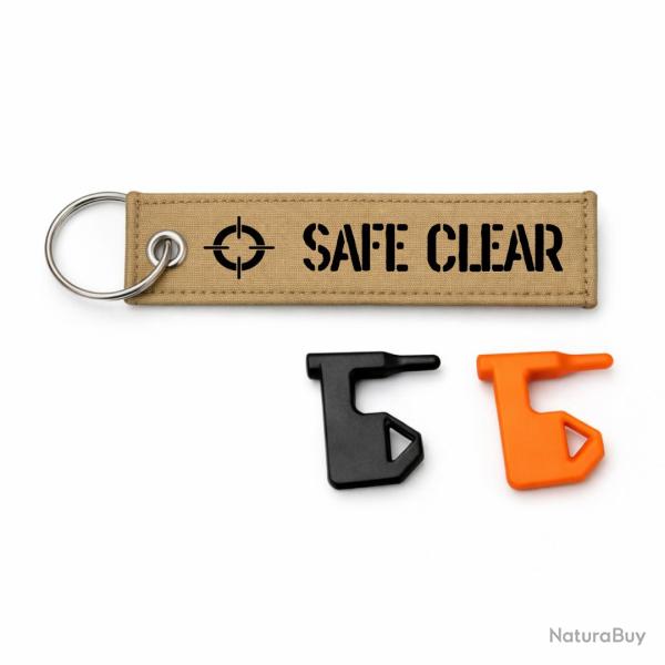 T�moin de chambre vide Safe & Clear - Kaki / Noir