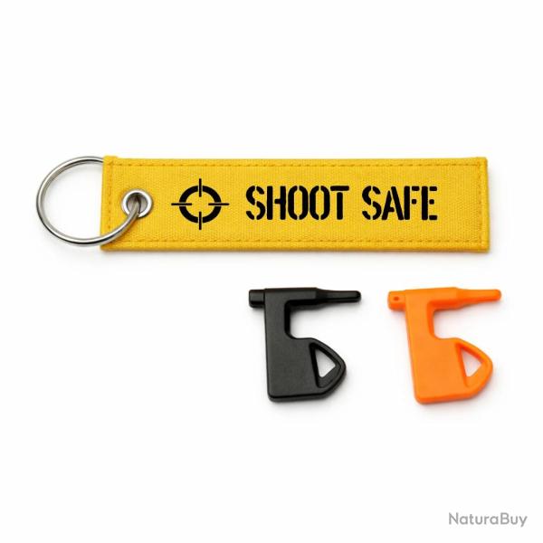 T�moin de chambre vide Shoot Safe - Jaune / Noir