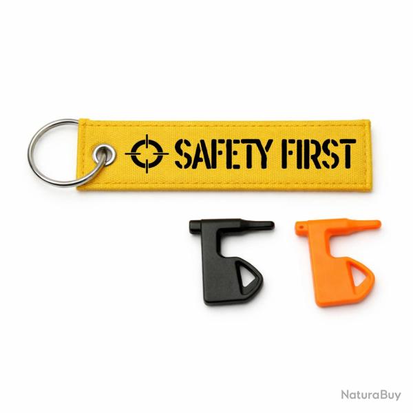 T�moin de chambre vide Safety First - Jaune / Noir