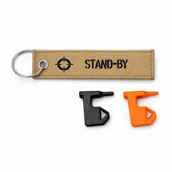 T&eacute;moin de chambre vide Stand-By - Kaki / Noir