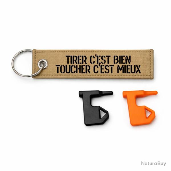 T�moin de chambre vide Tirer C'est Bien, Toucher C'est Mieux - Kaki / Noir