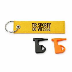 T&eacute;moin de chambre vide Tir Sportif De Vitesse - Jaune / Noir
