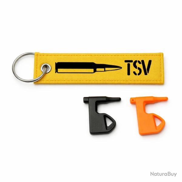 T�moin de chambre vide TSV - Jaune / Noir