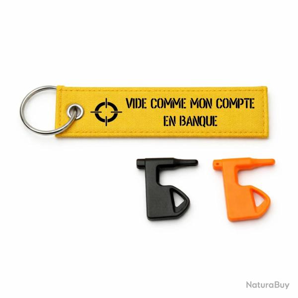 T�moin de chambre vide Vide Comme Mon Compte En Banque - Jaune / Noir