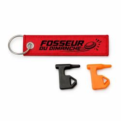 T&eacute;moin de Chambre Vide Ball Trap - Fosseur du dimanche - Rouge / Noir