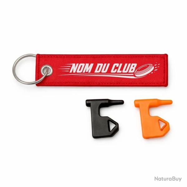 T�moin de Chambre Vide Ball Trap - Nom du club - Rouge / Blanc