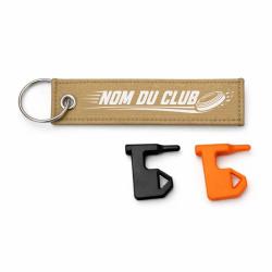 T&eacute;moin de Chambre Vide Ball Trap - Nom du club - Kaki / Blanc