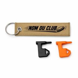 T&eacute;moin de Chambre Vide Ball Trap - Nom du club - Kaki / Noir
