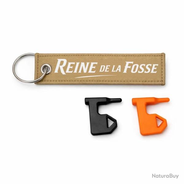T�moin de Chambre Vide Ball Trap - Reine de la fosse - Kaki / Blanc